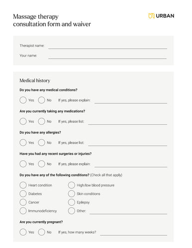 Deep Tissue Massage - Downloadable file