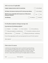 Load image into Gallery viewer, Holistic Massage Consultation Form - Downloadable file