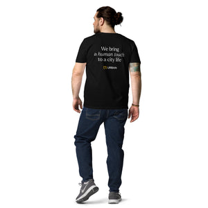 Urban Back Printed 'Human Touch' Slogan T-Shirt - Unisex