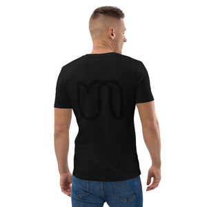 Urban Front Embroidered Full Logo + Back Printed Black Foil Tulip - T-Shirt - Unisex