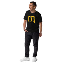 Load image into Gallery viewer, Urban Printed Yellow Large Tulip Logo T-Shirt - Unisex