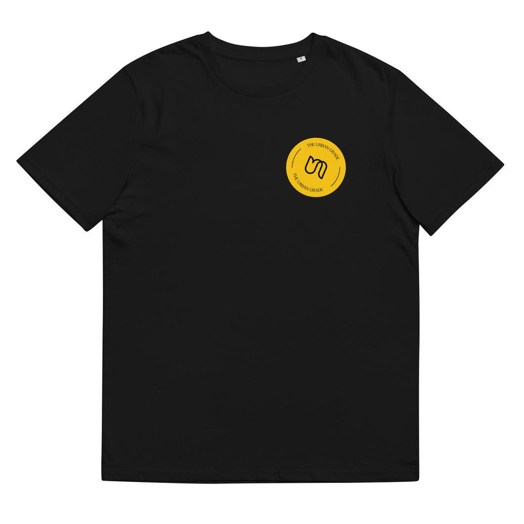 Urban Front Printed Yellow 'Urban Grade' + Back Printed 'Human Touch' Slogan - T-Shirt - Unisex