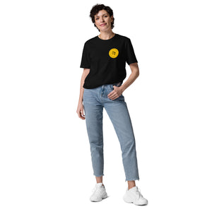 Urban Front Printed Yellow 'Urban Grade' + Back Printed 'Human Touch' Slogan - T-Shirt - Unisex