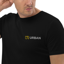 Load image into Gallery viewer, Urban Embroidered Front Full Logo + Back Printed &#39;Human Touch&#39; Slogan - T-Shirt - Unisex
