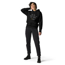 Load image into Gallery viewer, Black Urban Front Printed &#39;Human Touch&#39; Slogan Hoodie - Unisex