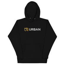 Load image into Gallery viewer, Black Urban Front Printed Full Logo - Hoodie - Unisex